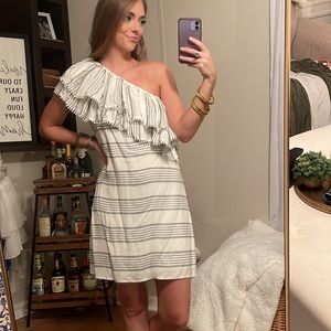 Saks Fifth Avenue One Shoulder Dress